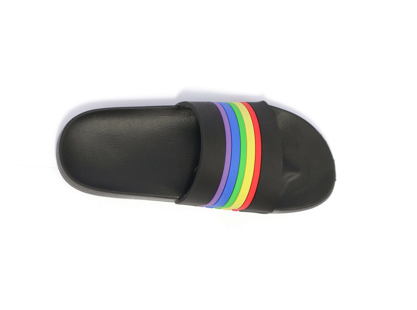 Slide Pride Rainbow Black BA