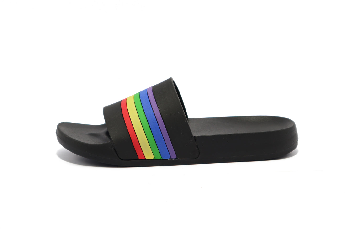 Slide Pride Rainbow Black BA
