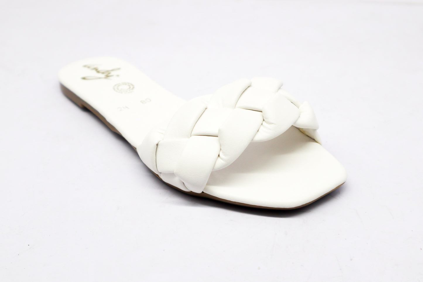 Copia de Sandalia Andy Braid Blanco